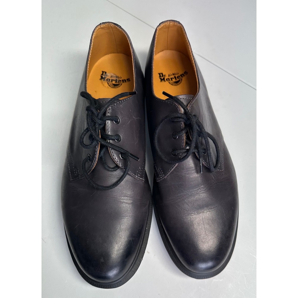Dr. Martens 1461 Dark Purple Smooth Leather Oxford Shoes Mens 11 1461 AW004